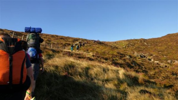 each class starts together on day 2 so there is a bit of a procession, especially with the good visibility, very tempting to follow the crowd but that caught us out a couple of times
