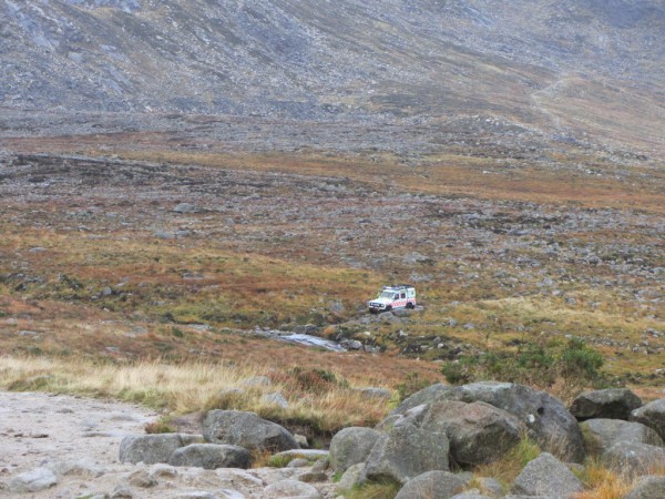 A broken ankle had the Mourne Mountain Rescue Team out.